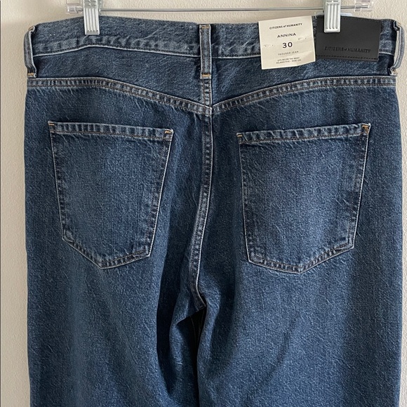 Citizens of Humanity Annina Trouser Jean Women’s Size 30 Westwood Dark Wash NWT - Picture 8 of 14